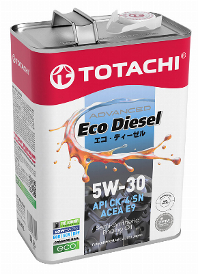 Eco Diesel Semi-Synthetic CK-4/SN E9 5W-30 6L
