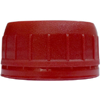 Крышка п/э Д-38.1 красный лам/к Б/Л