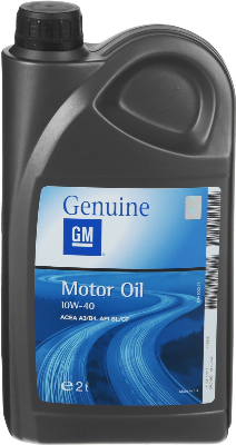 GM MOTOROEL 10W-40  A3/B4, SL/CF 2L