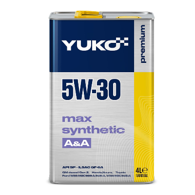 YUKO Макс Синтетик A&A SP 5W-30 4л ж/б