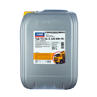 YUKO ТАД-17и GL-5  85W-90 17,5кг/20л п/эт