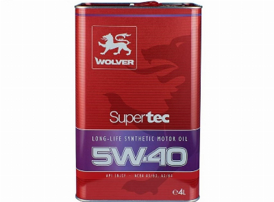 WOLVER Super Tec SN/CF 5W-40 4L ж/б