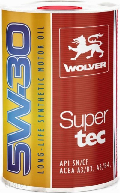 WOLVER Super Tec SN/CF 5W-30 1L ж/б
