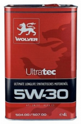WOLVER Ultra Tec SN/CF C3 5W-30 4L ж/б
