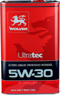 WOLVER Ultra Tec SN/CF C3 5W-30 5L ж/б