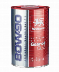 WOLVER Multigrade Hypoid Gear 80W-90 GL-5 1L ж/б
