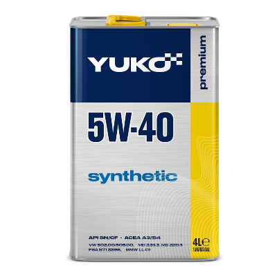 YUKO Синтетик SN/CF  A3/B4 5W-40  4л 