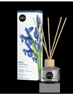 Aroma car Home Sticks Irys z biala roza 50ml aроматизатор