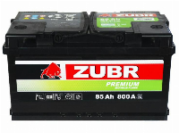 ZUBR Premium 85 Ah R+
