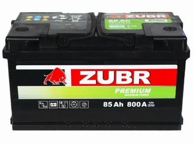 ZUBR Premium 85 Ah R+