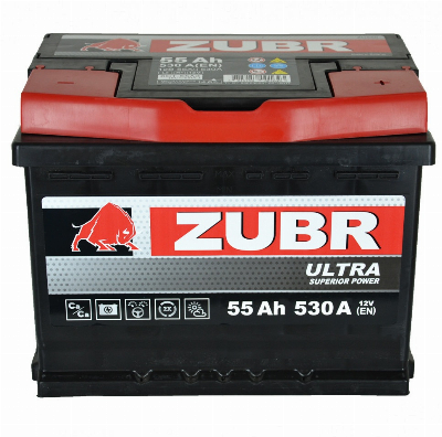 ZUBR Ultra 55 Ah R+