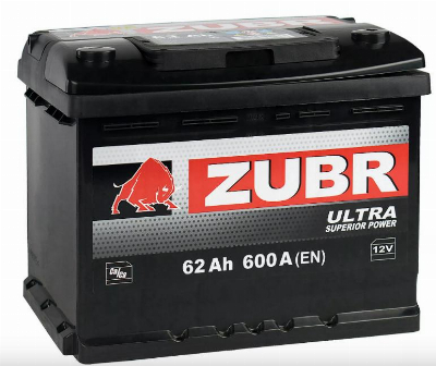 ZUBR Ultra 62 Ah L+