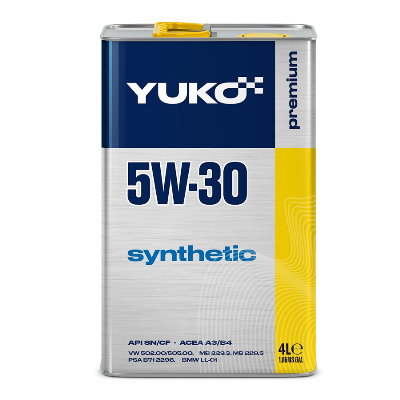 YUKO Синтетик SN/CF  A3/B4 5W-30  4л ж/б