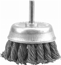 Щетка-крацовка со стержнем  ЧАШКА 75мм T06994