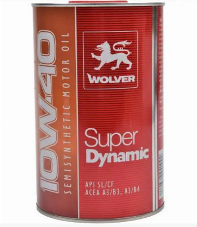 WOLVER Super Dynamic SL/CF 10W-40 1L ж/б