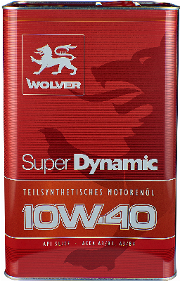 WOLVER Super Dynamic SL/CF 10W-40 5L ж/б