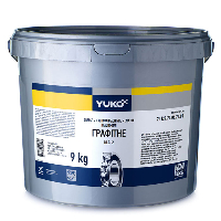 YUKO Графитная смазка  9кг/10л ведро п/эт