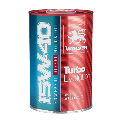 WOLVER Turbo Evolution CI-4/SL 15W-40  1L ж/б