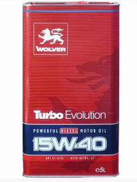 WOLVER Turbo Evolution CI-4/SL 15W-40  5L ж/б