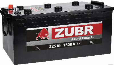 ZUBR Professional 225 Ah L+