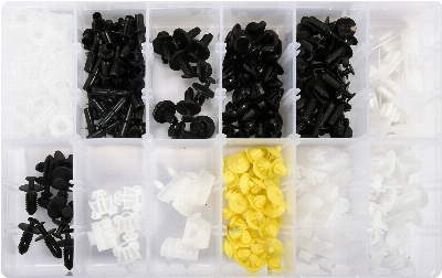 Набор автомоб.клипс  MERCEDES 270шт