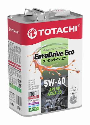 EuroDrive Eco 5W-40 ACEA C3 SP 4L