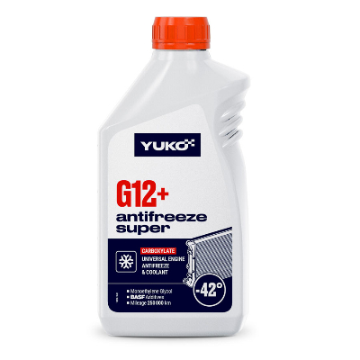 YUKO Antifreeze -40 G12+ Red 1л (1кг)