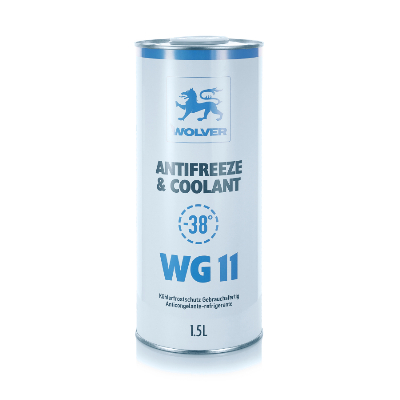 WOLVER AntiFreeze  WG11 (Blue) 1.5L ж/б