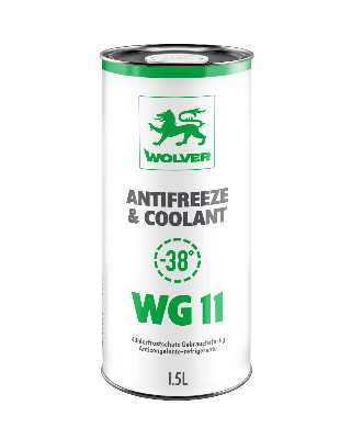WOLVER AntiFreeze  WG11 (Green) 1.5L ж/б