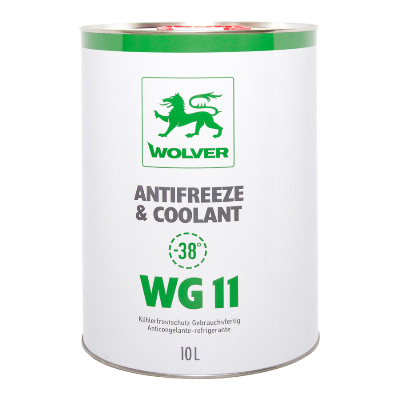 WOLVER AntiFreeze  WG11 (Green) 10L ж/б