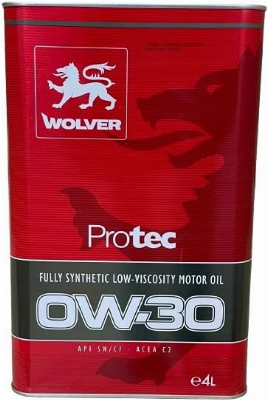 WOLVER PROTEC PLUS С2, С3 SAE 0W-30 4L ж/б