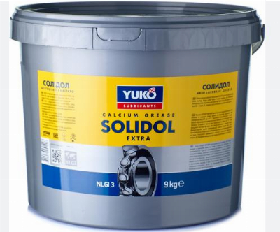 YUKO Солидол 9кг/10л ведро п/эт