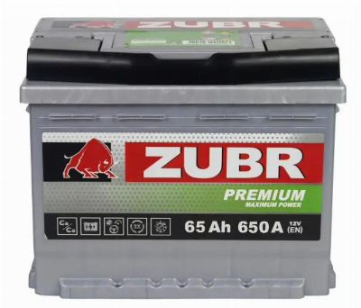 ZUBR Premium 65 Ah L+
