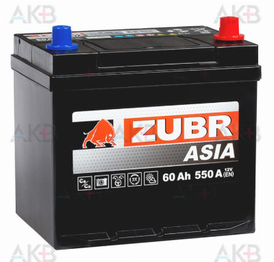 ZUBR Ultra Asia 60 Ah R+