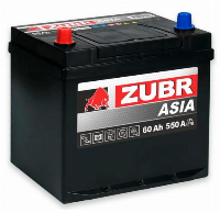 ZUBR Ultra Asia 60 Ah L+
