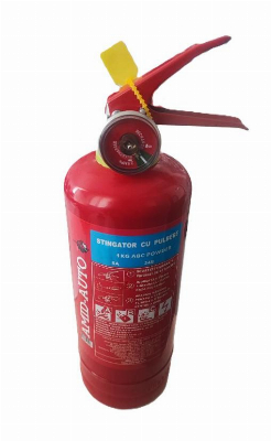 Огнетушитель с железным кронштейном 1 кг