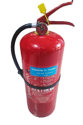 Огнетушитель с настенным крюком 6 кг.