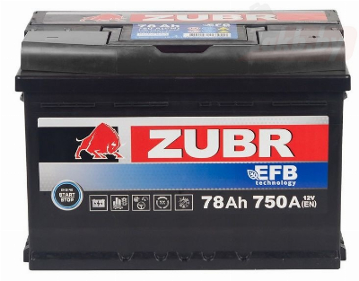 ZUBR EFB 78 Ah R+