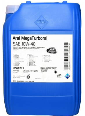 Mega Turboral 10W-40 CI-4 E4;E7 20L
