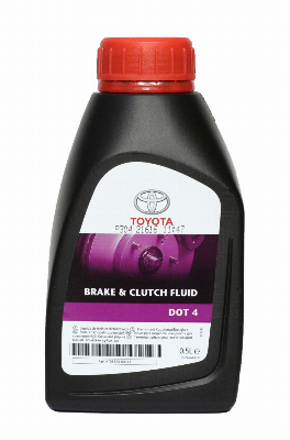 TOYOTA тормозная жидкость  DOT-4 0.5L