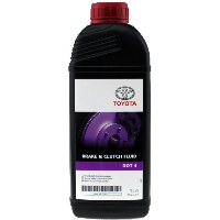 TOYOTA тормозная жидкость  DOT-4 1L