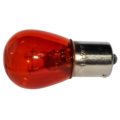 Лампа 12V 21W желтая 1контакт. №4830