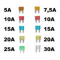 Предохранители Авто. иномарка (япония) 2089