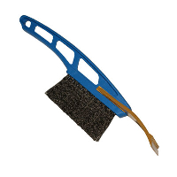 Скребок короткий с щеткой 7718