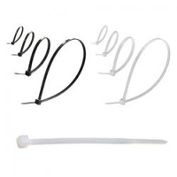 Хомут пластиковый для пров. бел  К 4.8*400 (100шт)