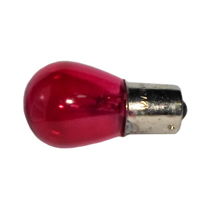 Лампа 12V S25  красн.  21W №2170