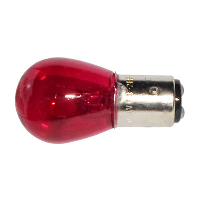Лампа 12V S25  красн.  21W/5W №2163