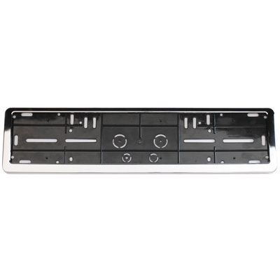 Рамка для номера хром 