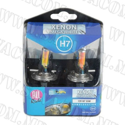 Лампа H-7 12V 55W Xenon KIT бел. №01234