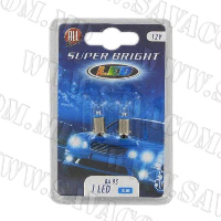 Лампа 12V T10 T4W 1 neon  BA9S 2шт. гол.№11623
